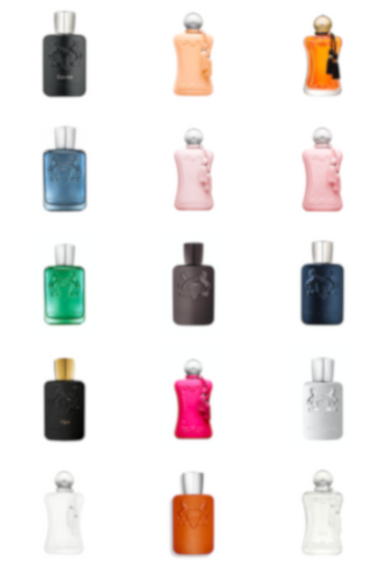 Collection inspired by Parfums de Marly